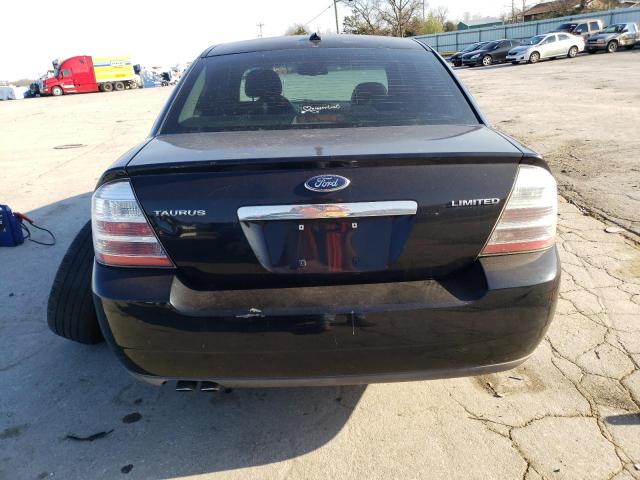 1FAHP25W78G167262 - 2008 FORD TAURUS LIMITED BLACK photo 6