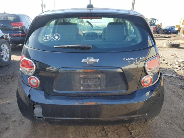 1G1JC6SH3F4183101 - 2015 CHEVROLET SONIC LT BLACK photo 6