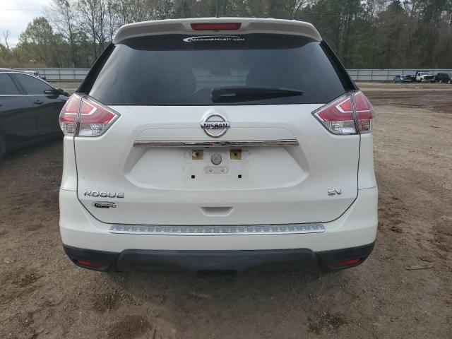 KNMAT2MT0GP721979 - 2016 NISSAN ROGUE S WHITE photo 6