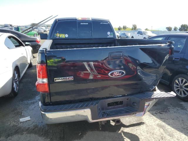 1FTPX12506KD90488 - 2006 FORD F150 BLACK photo 6