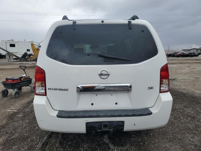 5N1AR18U46C604953 - 2006 NISSAN PATHFINDER LE თეთრი ფოტო 6