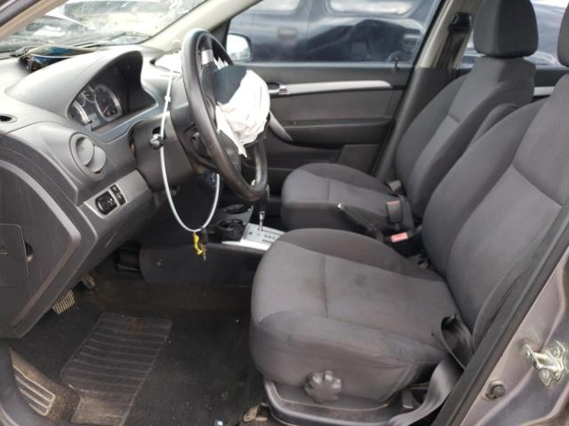 KL1TD5DE5BB230586 - 2011 CHEVROLET AVEO LS 灰色 照片 7