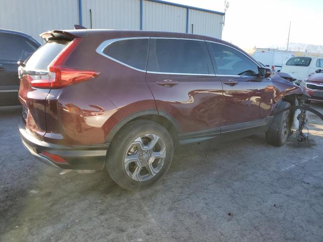 7FARW1H58KE023773 - 2019 HONDA CR-V EX MAROON photo 3