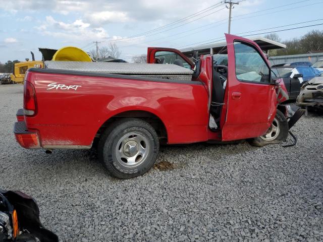 2FTZF17281CA49377 - 2001 FORD F150 RED photo 3