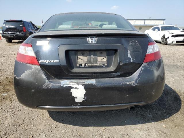 2HGFG12627H544326 - 2007 HONDA CIVIC LX BLACK photo 6