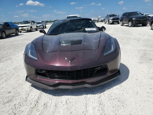 1G1YY2D79J5102487 - 2018 CHEVROLET CORVETTE GRAND SPORT 2LT PURPLE photo 5