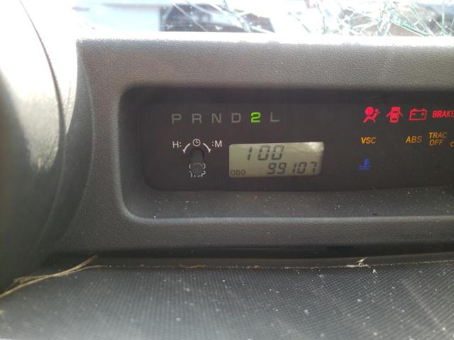 JTLKT324850200542 - 2005 TOYOTA SCION XB GRAY photo 9