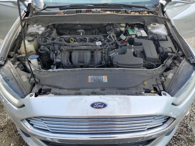 3FA6P0H74ER300712 - 2014 FORD FUSION SE SILVER photo 11