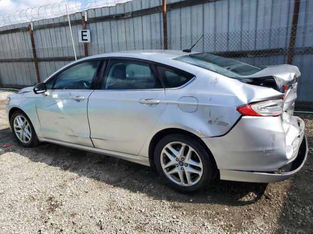 3FA6P0H74ER300712 - 2014 FORD FUSION SE SILVER photo 2