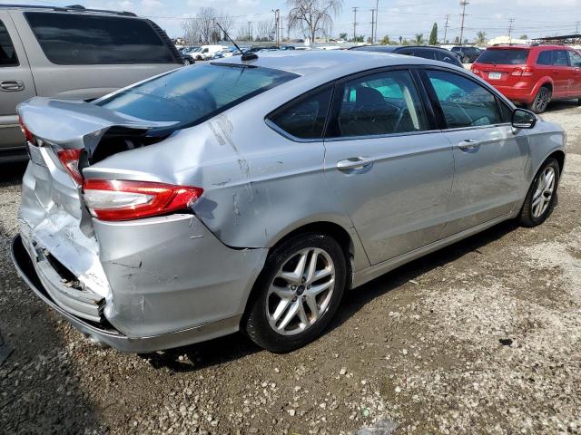 3FA6P0H74ER300712 - 2014 FORD FUSION SE SILVER photo 3