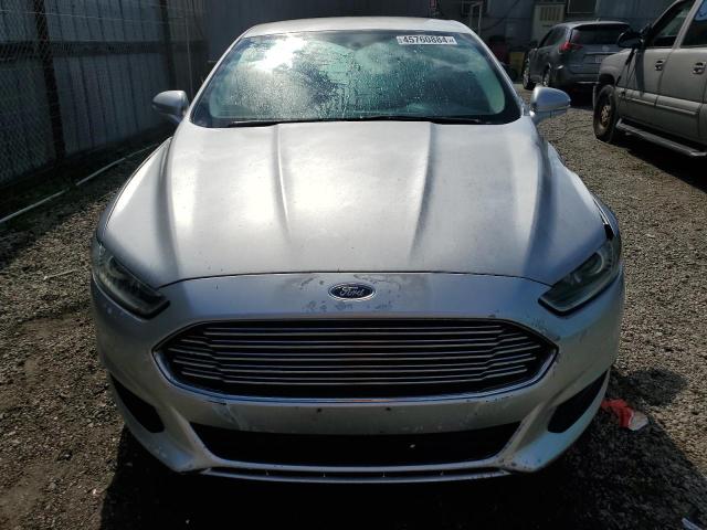 3FA6P0H74ER300712 - 2014 FORD FUSION SE SILVER photo 5