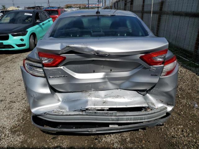 3FA6P0H74ER300712 - 2014 FORD FUSION SE SILVER photo 6