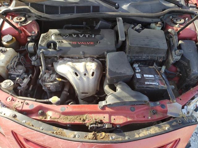 4T1BE46K79U319987 - 2009 TOYOTA CAMRY BASE RED photo 11