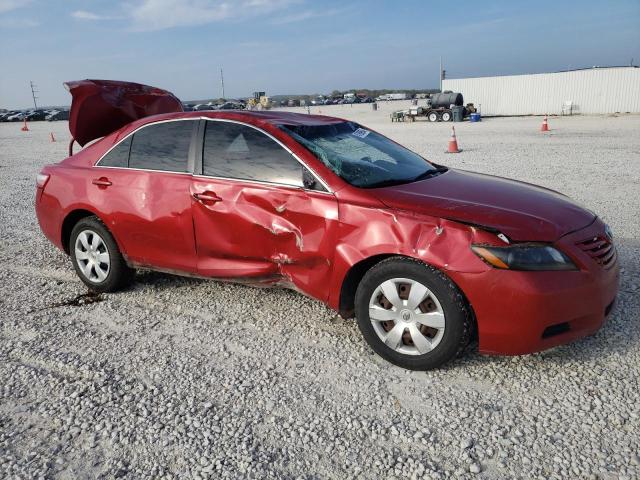 4T1BE46K79U319987 - 2009 TOYOTA CAMRY BASE RED photo 4