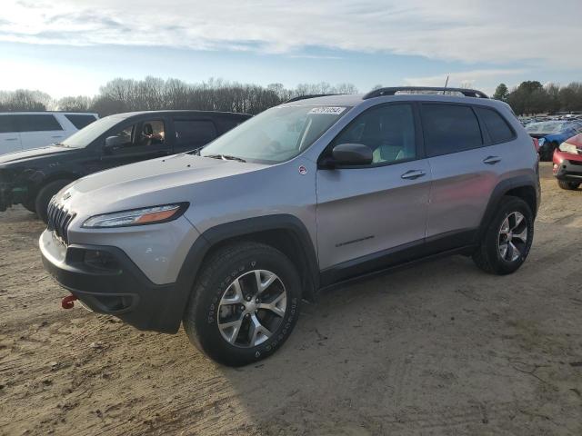 1C4PJMBX7JD512765 - 2018 JEEP CHEROKEE TRAILHAWK ვერცხლისფერი ფოტო 1