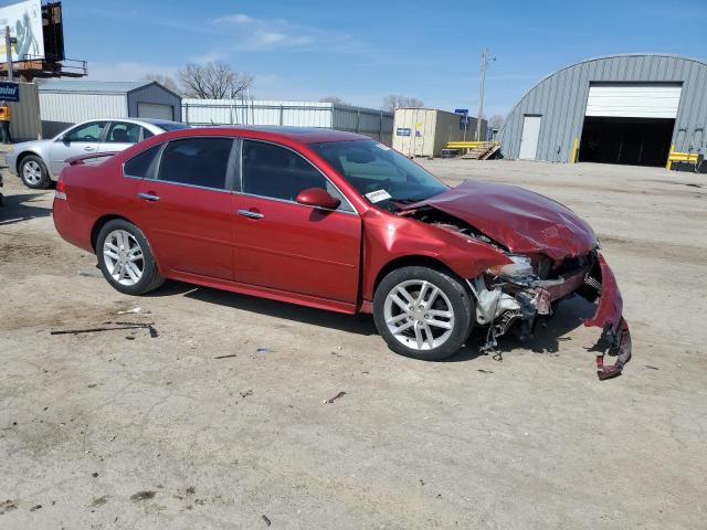 2G1WC5E36E1166769 - 2014 CHEVROLET IMPALA LIM LTZ RED photo 4