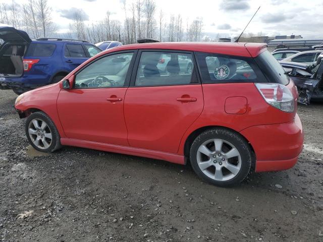 2T1KR32E38C714151 - 2008 TOYOTA COROLLA MA XR RED photo 2