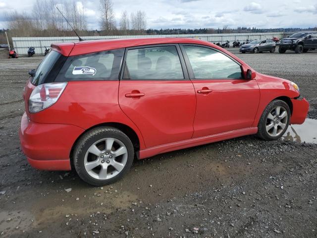 2T1KR32E38C714151 - 2008 TOYOTA COROLLA MA XR RED photo 3