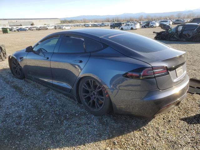 5YJSA1E53NF491432 - 2022 TESLA MODEL S Boz foto 2