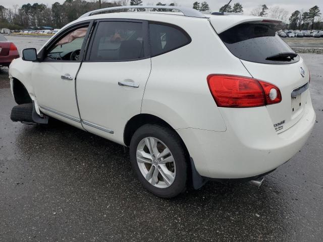 JN8AS5MT2CW297682 - 2012 NISSAN ROGUE S WHITE photo 2