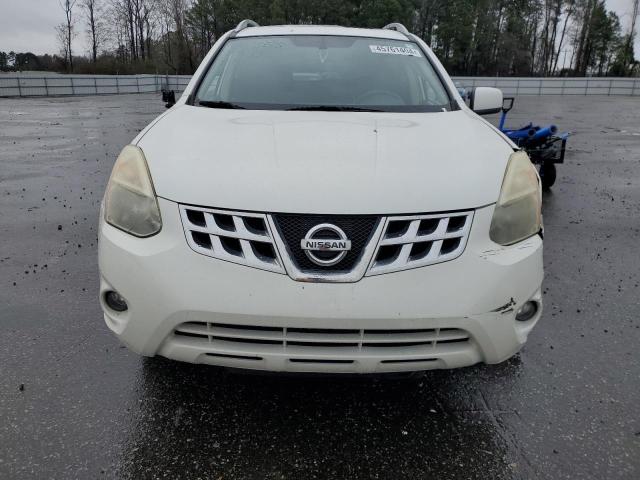 JN8AS5MT2CW297682 - 2012 NISSAN ROGUE S WHITE photo 5