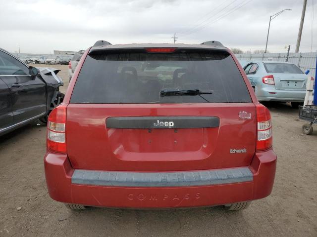 1J4FT47B19D102570 - 2009 JEEP COMPASS SPORT MAROON photo 6