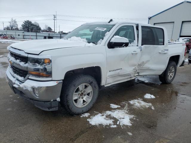 3GCUKREC4JG436785 - 2018 CHEVROLET SILVERADO K1500 LT WHITE photo 1