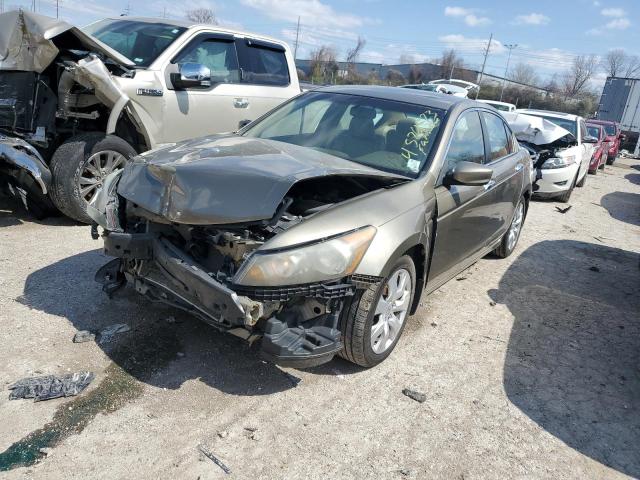 1HGCP36869A038641 - 2009 HONDA ACCORD EXL GOLD photo 1