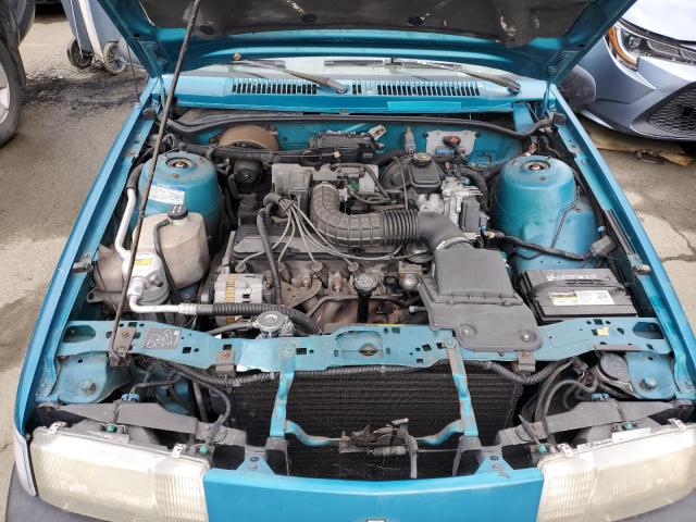 1G1JC1442R7230196 - 1994 CHEVROLET CAVALIER VL TEAL photo 11