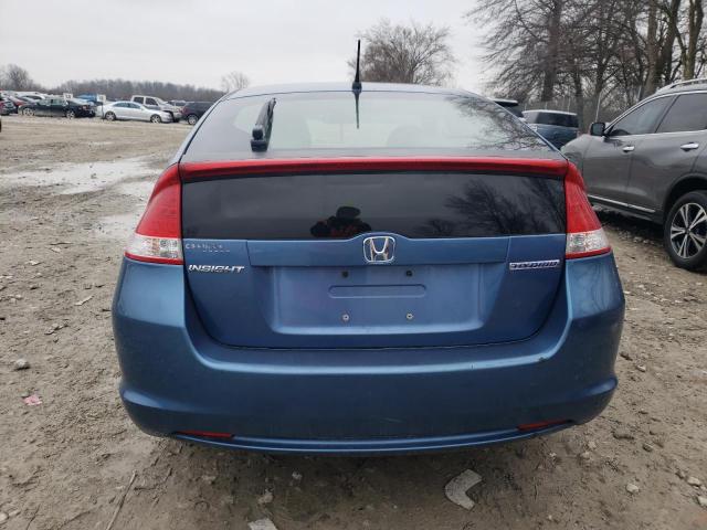 JHMZE2H79AS038336 - 2010 HONDA INSIGHT EX BLUE photo 6