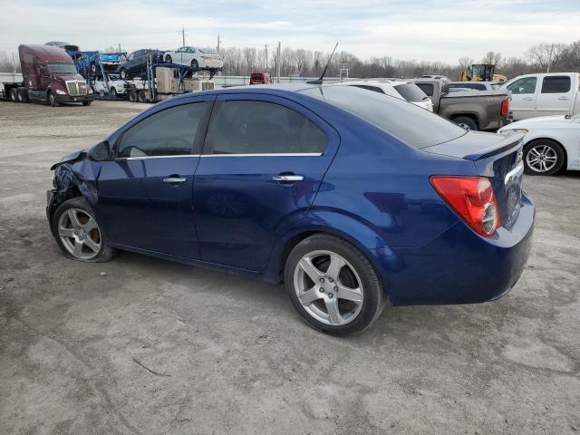 1G1JE5SB1E4227871 - 2014 CHEVROLET SONIC LTZ BLUE photo 2