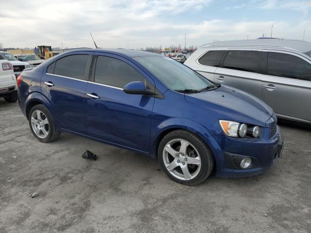 1G1JE5SB1E4227871 - 2014 CHEVROLET SONIC LTZ BLUE photo 4