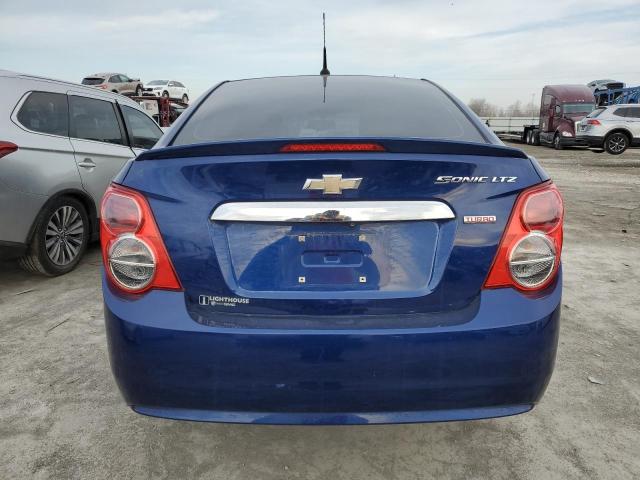 1G1JE5SB1E4227871 - 2014 CHEVROLET SONIC LTZ BLUE photo 6