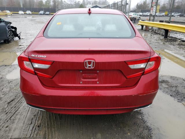 1HGCV1F12JA039660 - 2018 HONDA ACCORD LX RED photo 6