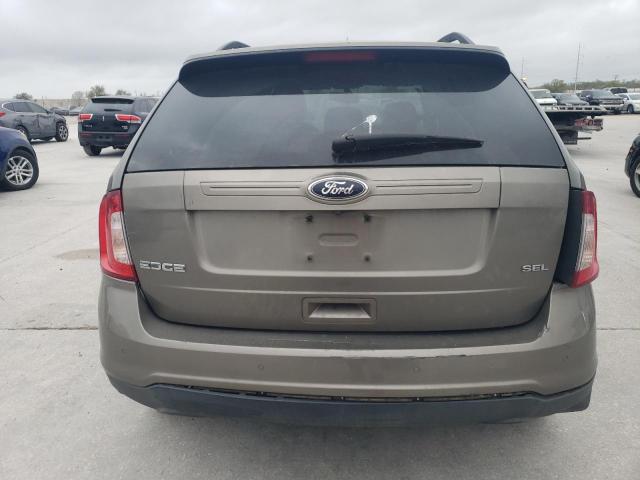 2FMDK3JC9DBB29974 - 2013 FORD EDGE SEL TAN photo 6