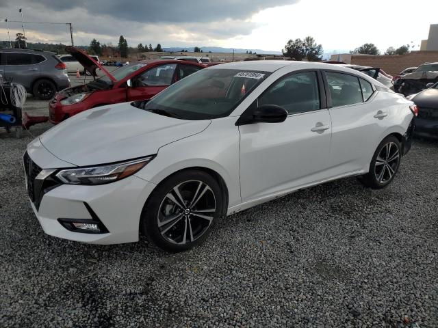 3N1AB8DV2LY286174 - 2020 NISSAN SENTRA SR WHITE photo 1