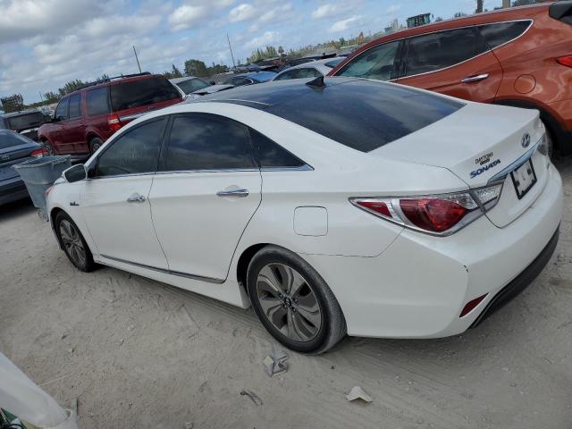 KMHEC4A48DA066944 - 2013 HYUNDAI SONATA HYBRID WHITE photo 2