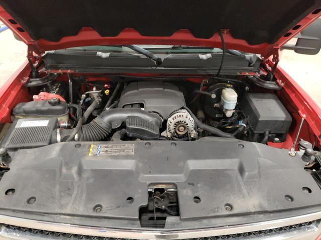 3GCEK13M47G554541 - 2007 CHEVROLET SILVERADO K1500 CREW CAB RED photo 11