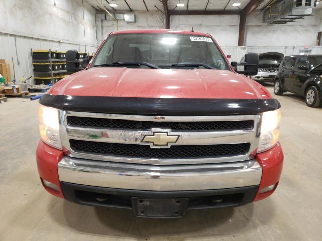 3GCEK13M47G554541 - 2007 CHEVROLET SILVERADO K1500 CREW CAB RED photo 5