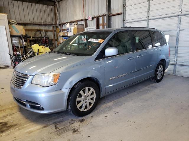 2C4RC1BG3DR540257 - 2013 CHRYSLER TOWN & COU TOURING BLUE photo 1