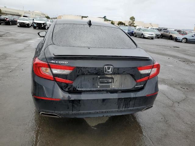 1HGCV1F37MA080453 - 2021 HONDA ACCORD SPORT BLACK photo 6