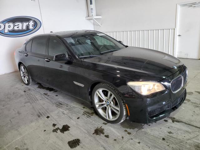 WBAKB8C52BCY66323 - 2011 BMW 750 LI Czarny zdjęcie 4
