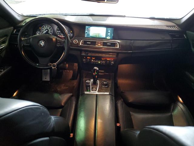 WBAKB8C52BCY66323 - 2011 BMW 750 LI Czarny zdjęcie 8