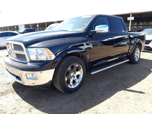 1C6RD6NT2CS301256 - 2012 DODGE RAM 1500 LARAMIE BLACK photo 1