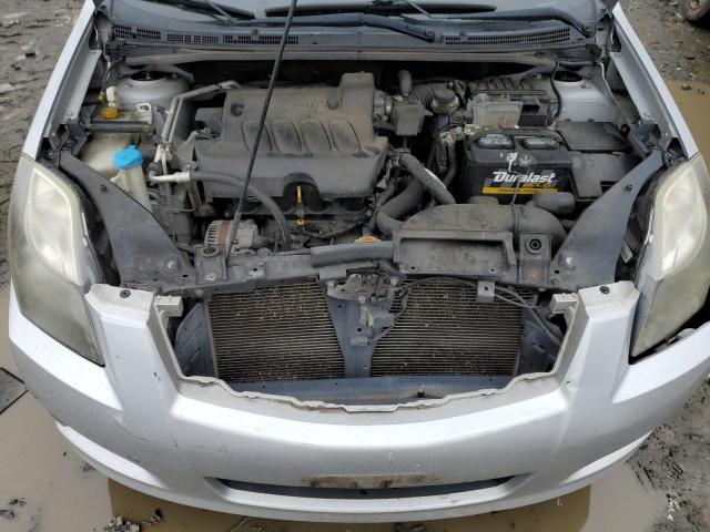 3N1AB6AP0BL634625 - 2011 NISSAN SENTRA 2.0 SILVER photo 11