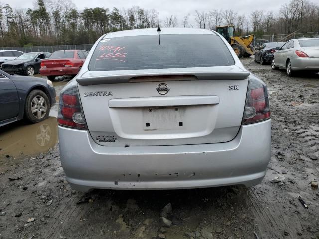 3N1AB6AP0BL634625 - 2011 NISSAN SENTRA 2.0 SILVER photo 6