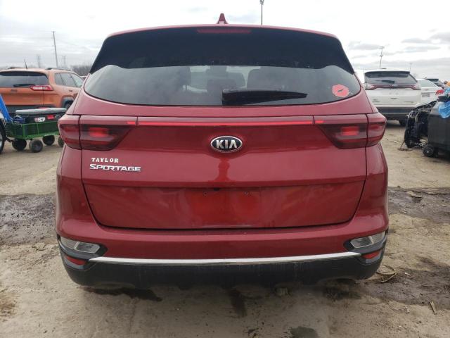 KNDPMCAC6L7792373 - 2020 KIA SPORTAGE LX RED photo 6