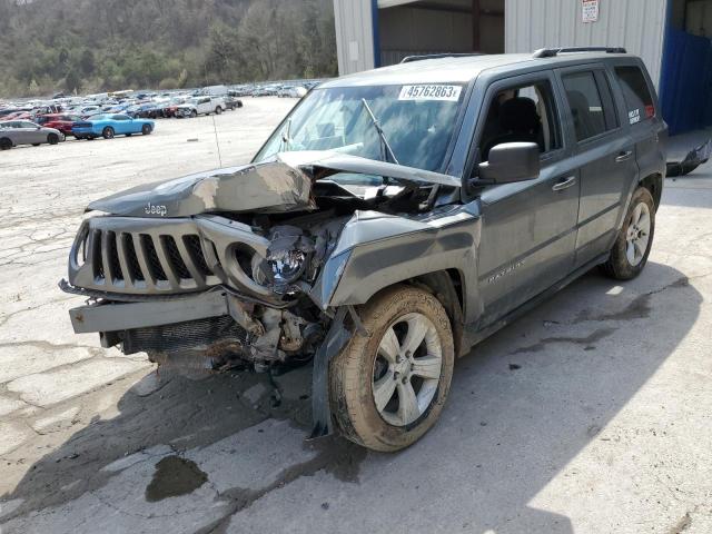 1C4NJRBB1CD577185 - 2012 JEEP PATRIOT SPORT GRAY photo 1