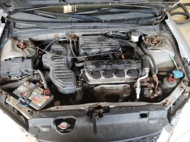 2HGES16374H638854 - 2004 HONDA CIVIC DX VP SILVER photo 11