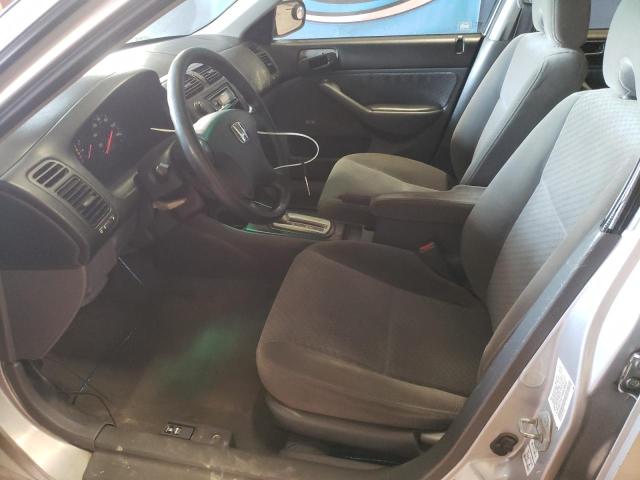 2HGES16374H638854 - 2004 HONDA CIVIC DX VP SILVER photo 7